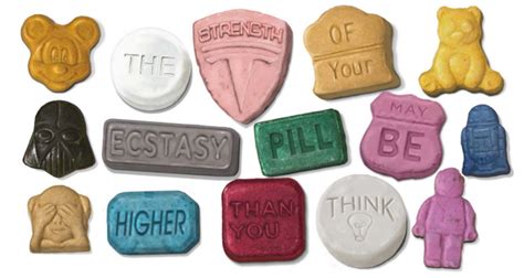 identifying ecstasy pills.